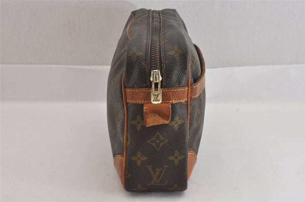 Authentic Louis Vuitton Monogram Compiegne 28 Clutch Hand Bag M51845 LV 8516M
