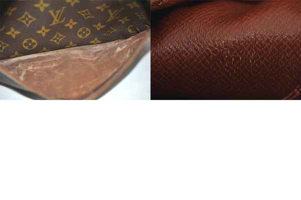 Authentic Louis Vuitton Monogram Compiegne 28 Clutch Hand Bag M51845 LV 8516M