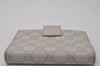 Authentic GUCCI Guccissima Vintage Notebook Cover GG Leather 115240 White 8520I