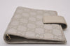 Authentic GUCCI Guccissima Vintage Notebook Cover GG Leather 115240 White 8520I