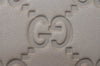 Authentic GUCCI Guccissima Vintage Notebook Cover GG Leather 115240 White 8520I