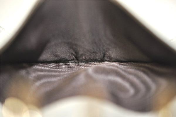 Authentic GUCCI Guccissima Vintage Notebook Cover GG Leather 115240 White 8520I