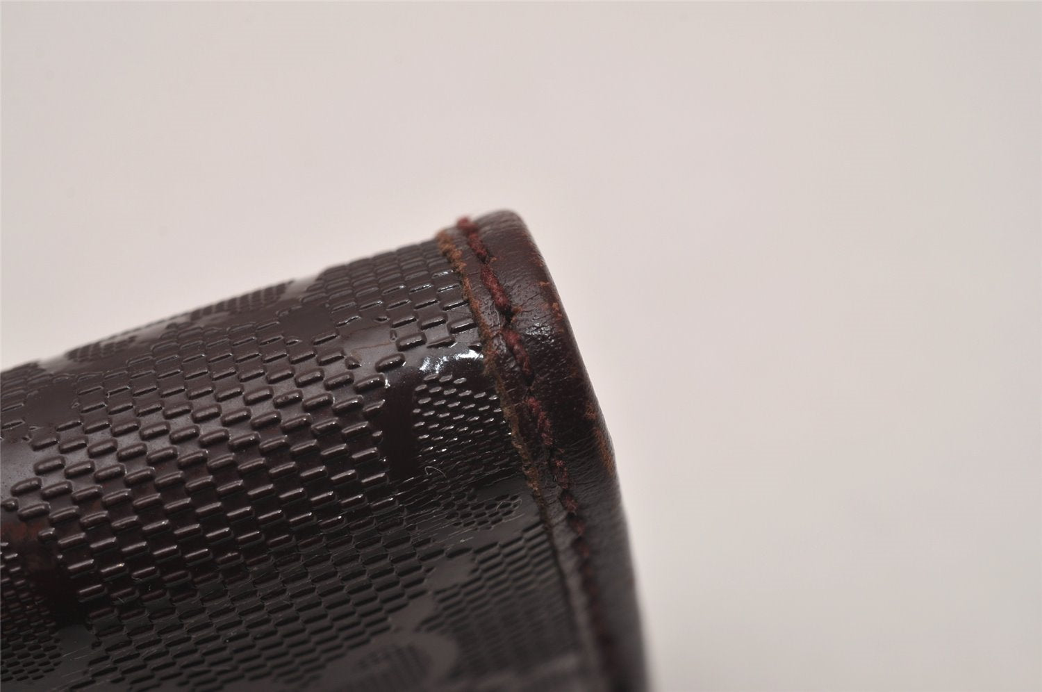 Authentic GUCCI GG Imprime 6 Hooks Key Case GG PVC Leather 212111 Brown 8521I