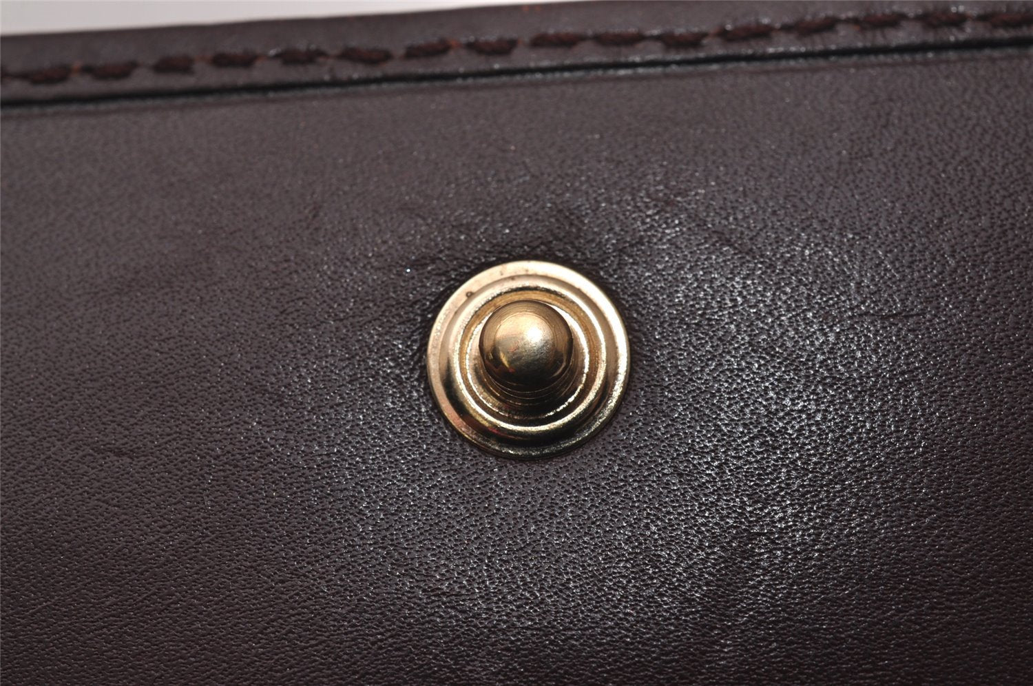 Authentic GUCCI GG Imprime 6 Hooks Key Case GG PVC Leather 212111 Brown 8521I