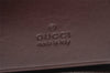 Authentic GUCCI GG Imprime 6 Hooks Key Case GG PVC Leather 212111 Brown 8521I