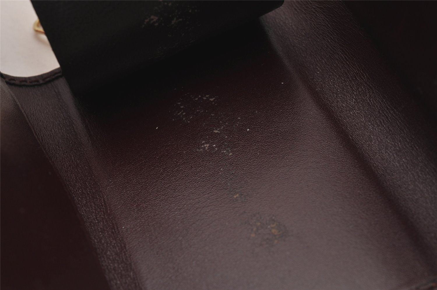 Authentic GUCCI GG Imprime 6 Hooks Key Case GG PVC Leather 212111 Brown 8521I