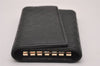 Authentic GUCCI Micro Guccissima GG Leather 6 Hooks Key Case 278633 Black 8522I