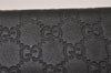 Authentic GUCCI Micro Guccissima GG Leather 6 Hooks Key Case 278633 Black 8522I