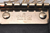 Authentic GUCCI Micro Guccissima GG Leather 6 Hooks Key Case 278633 Black 8522I