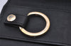 Authentic GUCCI Micro Guccissima GG Leather 6 Hooks Key Case 278633 Black 8522I