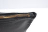 Authentic GUCCI Portfolio Clutch Hand Bag Purse Leather 500981 Black 8524H