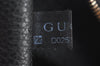 Authentic GUCCI Portfolio Clutch Hand Bag Purse Leather 500981 Black 8524H