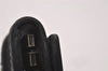 Authentic GUCCI Vintage 6 Hooks Key Case Purse Suede Leather Black 8524I