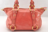 Authentic MIU MIU Leather 2Way Shoulder Cross Body Hand Bag Purse Pink 8525I