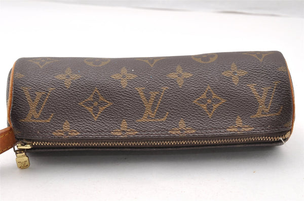 Authentic Louis Vuitton Monogram Trousse Ronde Pen Case Pouch M47630 LV 8526I