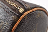 Authentic Louis Vuitton Monogram Trousse Ronde Pen Case Pouch M47630 LV 8526I