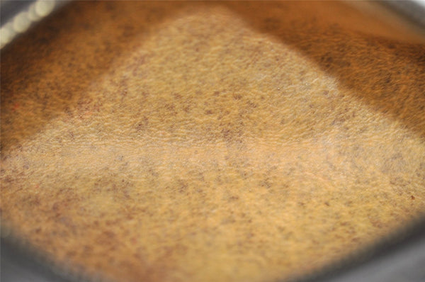 Authentic Louis Vuitton Monogram Trousse Ronde Pen Case Pouch M47630 LV 8526I