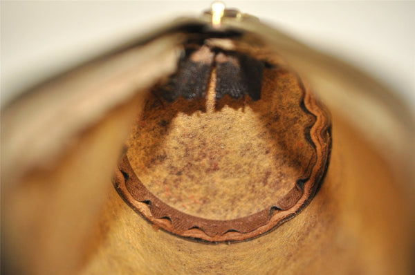 Authentic Louis Vuitton Monogram Trousse Ronde Pen Case Pouch M47630 LV 8526I