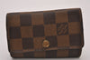 Authentic Louis Vuitton Damier Multicles 6 Key Case Holder N62630 LV 8527I