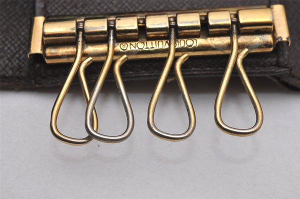 Authentic Louis Vuitton Damier Multicles 6 Key Case Holder N62630 LV 8527I