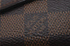 Authentic Louis Vuitton Damier Portefeuille Sarah Long Wallet N63209 LV 8529I