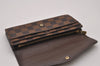 Authentic Louis Vuitton Damier Portefeuille Sarah Long Wallet N63209 LV 8529I