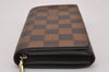 Authentic Louis Vuitton Damier Portefeuille Tresor Wallet Purse N61736 LV 8530I