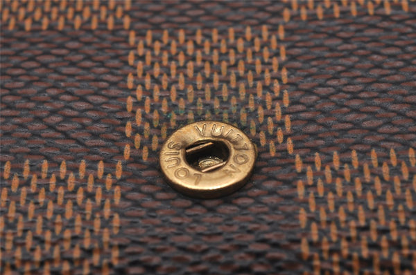 Authentic Louis Vuitton Damier Portefeuille Tresor Wallet Purse N61736 LV 8530I