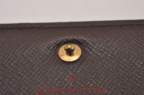 Authentic Louis Vuitton Damier Portefeuille Tresor Wallet Purse N61736 LV 8530I