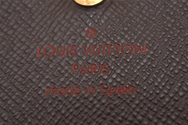 Authentic Louis Vuitton Damier Portefeuille Tresor Wallet Purse N61736 LV 8530I