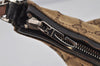 Authentic GUCCI Hand Shoulder Bag Purse GG Canvas Leather 0000602 Brown 8533J