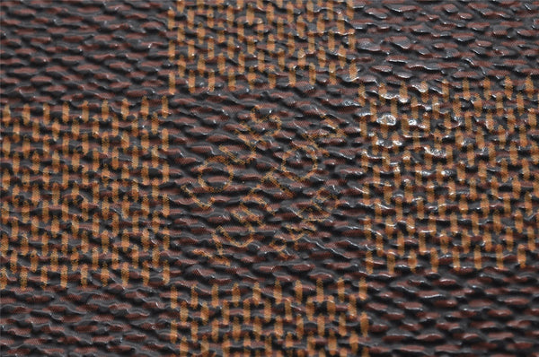 Authentic Louis Vuitton Damier Portefeuille Tresor Wallet Purse N61736 LV 8534I