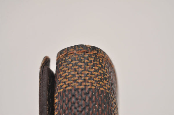 Authentic Louis Vuitton Damier Portefeuille Tresor Wallet Purse N61736 LV 8534I