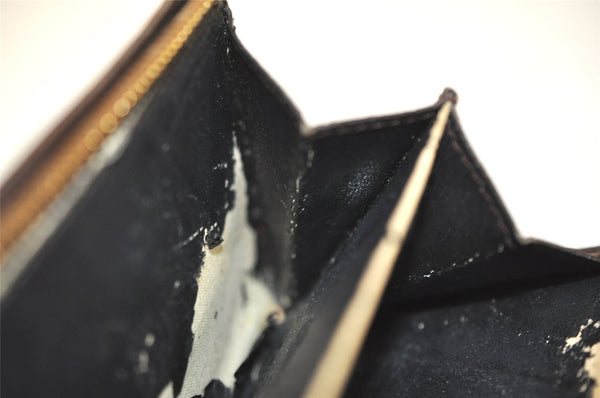 Authentic Louis Vuitton Damier Portefeuille Tresor Wallet Purse N61736 LV 8534I