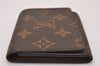 Auth Louis Vuitton Monogram Enveloppe Carte de Visite Card Case M62920 LV 8535I