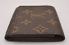 Auth Louis Vuitton Monogram Enveloppe Carte de Visite Card Case M62920 LV 8535I
