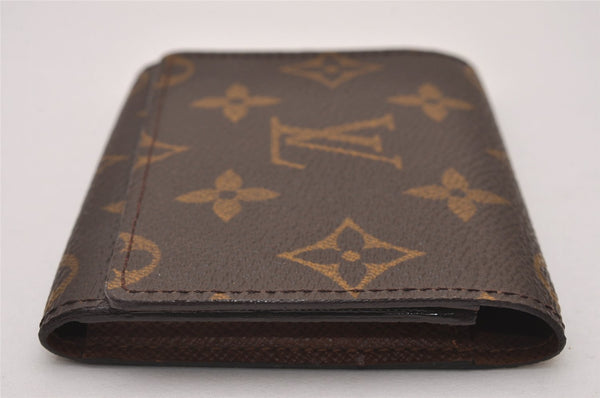 Auth Louis Vuitton Monogram Enveloppe Carte de Visite Card Case M62920 LV 8535I