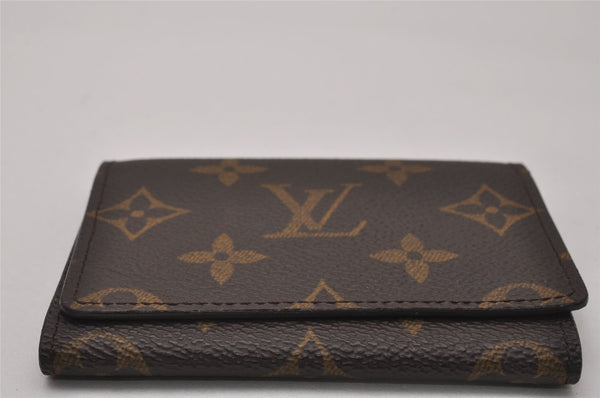 Auth Louis Vuitton Monogram Enveloppe Carte de Visite Card Case M62920 LV 8535I