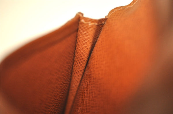 Auth Louis Vuitton Monogram Enveloppe Carte de Visite Card Case M62920 LV 8535I