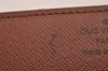 Auth Louis Vuitton Monogram Enveloppe Carte de Visite Card Case M62920 LV 8535I