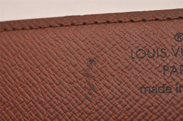 Auth Louis Vuitton Monogram Enveloppe Carte de Visite Card Case M62920 LV 8535I