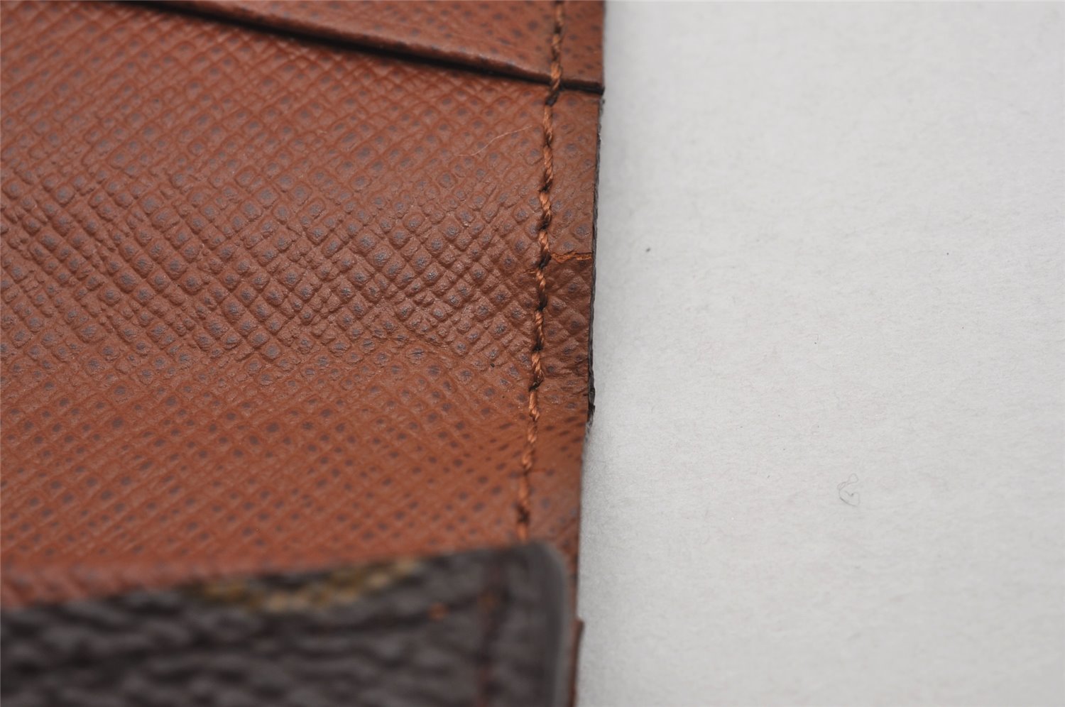 Auth Louis Vuitton Monogram Enveloppe Carte de Visite Card Case M62920 LV 8535I