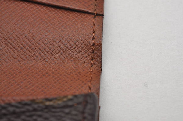 Auth Louis Vuitton Monogram Enveloppe Carte de Visite Card Case M62920 LV 8535I