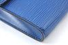 Authentic Louis Vuitton Epi Arche 2Way Shoulder Clutch Bag Blue M52575 LV 8539H