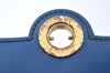 Authentic Louis Vuitton Epi Arche 2Way Shoulder Clutch Bag Blue M52575 LV 8539H