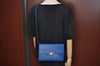 Authentic Louis Vuitton Epi Arche 2Way Shoulder Clutch Bag Blue M52575 LV 8539H