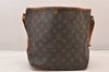 Authentic Louis Vuitton Monogram Petit Noe M42226 Shoulder Drawstring Bag 8540M