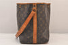 Authentic Louis Vuitton Monogram Petit Noe M42226 Shoulder Drawstring Bag 8540M