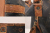 Authentic Louis Vuitton Monogram Petit Noe M42226 Shoulder Drawstring Bag 8540M