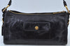 Authentic PRADA Vintage Leather Nappa Shoulder Hand Bag Purse Navy Junk 8543I